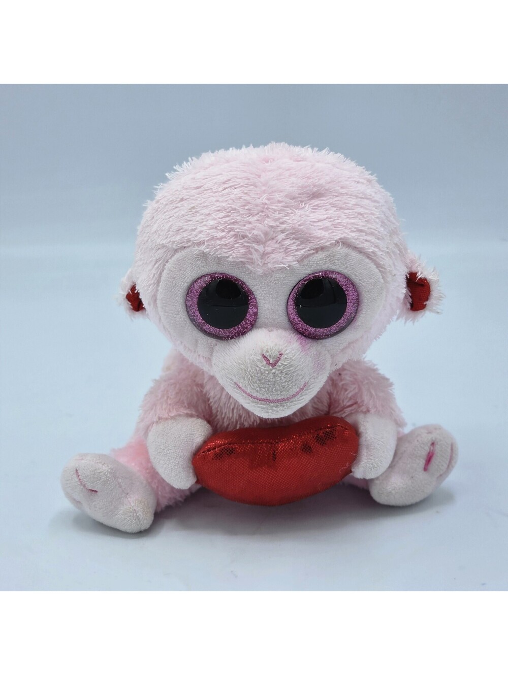 Ty Silk - GIGI the 6" Valentine Day Monkey 2023- Stuffed Plush Toy